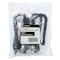 Newhouse Hardware 7 ft Uncoiled/1.33 ft Coiled Telephone Handset Cord, With RJ9 (4P4C) Connectors, Black, 5PK HSC7-BK-05 - alternate 3